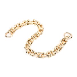 22.5 Inch Gorgeous Heavy Metal Bag Chain Purse Handle Shoulder Straps Replacement (Light Gold, Large)