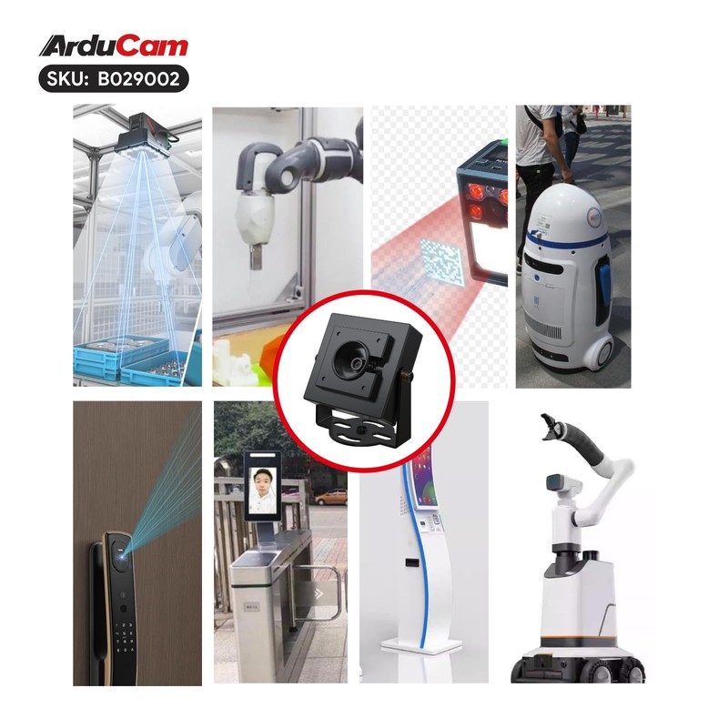 Arducam 16MP Autofocus USB Camera Module, USB2.0 Webcam, Lightburn Camera