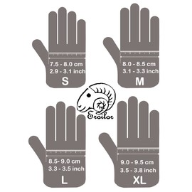 Eroilor Cycling Short Gloves Half Finger Cycling Gloves Fitness Gloves for Women / Men - Blue - L