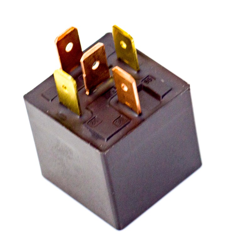 Automotive Power Relay, 24VDC Coil, 20A/15A 28VDC, 5-Pin, Model 896H-1CH-C