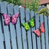 Green Jem Garden 3 x Small Butterfly Decorative Metal Wall