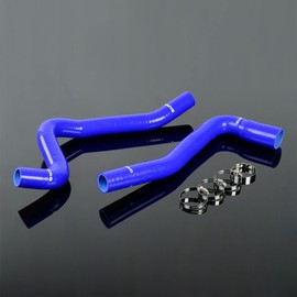 G-PLUS Coolant Silicone Radiator Hose Kit, Compatible With Chevy Corvette V8 5.7L/5.0L 1977-1982 Blue