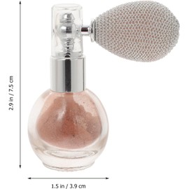 Spray de Purpurina Corporal Portátil Brillo Ligero para Maquillaje E Iluminador en Fiestas Nocturnas y Eventos Obsequios