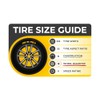 MotorUp America Set of 4 18 inch Gloss Black ABS