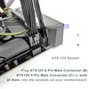 JZYMOD EPS12V CPU 8 Pin Female to CPU ATX 8