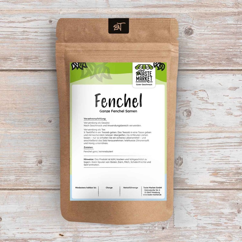 500 g Size Selection Fennel Whole | Fennel Seeds |