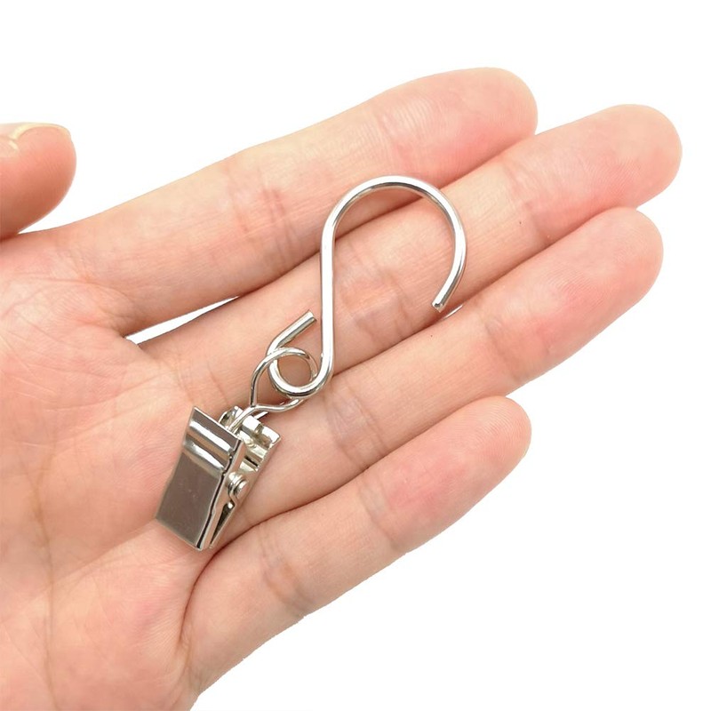 Alamic Gutter Hangers for Lights String Light Clips Patio Light