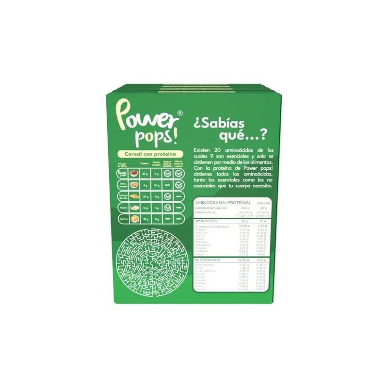 Cereal Alto En Proteina Wpc 30 Power Pops 4 Pack