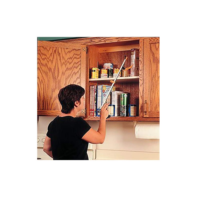 Sammons Preston Easireach II Reacher, Compact 15" Ergonomic Reaching Aid