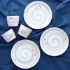 Kanese Soba Boar Cup Set, Mino Ware, Swimming Goldfish Free