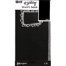 Dylusions DYALOG INSERT BOOK BLACK #2, us:one size