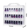 DreamGenius Nail Polish Organizer Case for 48 Bottles with 2