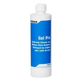 Ecolab Gel Pro Cleaner, Commercial-Strength GelPro Cleaner & Shower Cleaner - Blasts Nastiest Mildew Stains & Scum Faster