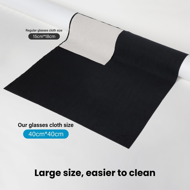 2 Park 16''x16'' Extra Large Oversized Microfiber Cleaning Cloth 40×40cm