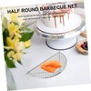 Abaodam Stainless Steel BBQ Mesh Grill Net Durable Grill Mat