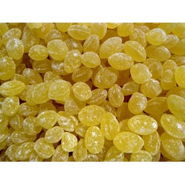 Lemon Bulk Sugar Sanded Candy Drops - 2 lbs of Fresh Delicious Sweet and Tart Candy