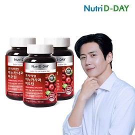 뉴트리디데이 프리미엄 아누카사과 비오틴 3병 총9개월분 NutriDay Premium Anuka Apple Biotin 3 Bottles Total 9 Months Supply