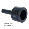 BLUEFOX TOOLS New Tailstock Floating Round Die holders(shank type) Set