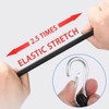 3FT/6FT Long Elastic Bungee Cords with Carabiner Clips, Heavy Duty