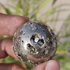 Stone City Druzy Pyrite Mini Sphere Crystal, Healing Stone, Meditation