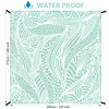 HIHOHO Beach Blanket, Sandproof Beach Mat, Waterproof Quick Drying Lightweight