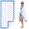 Peryiter Large Oversized Microfiber Beach Towel 39 x 71 Inch