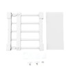 TUORE DIY Cabinet Divider Rack, Multi Functional Nail Free Expandable
