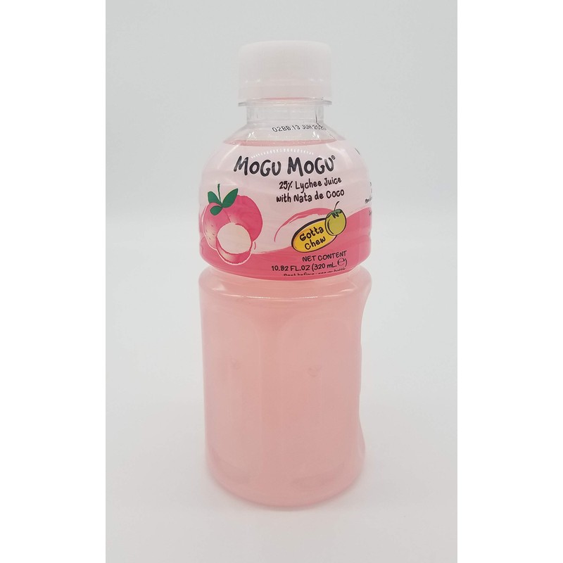 Mogu Mogu Combination pack (4 Pack) Mango, Strawberry, Coconut, Lychee