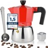 Milu Espresso Maker Suitable for Induction Cookers, 3, 6, 9