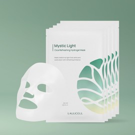Mystic Light Cica Refreshing Hydrogel Mask 5 sheets / 미스틱 라이트 시카 리프레싱 하이드로겔 마스크 5매