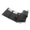 Lemasi Genuine Buffalo Full Leather Wallet with RFID Protection, Black,
