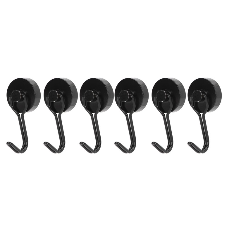 6Pcs Swing Magnetic Hook Set No Drilling Need Decorative Beautiful