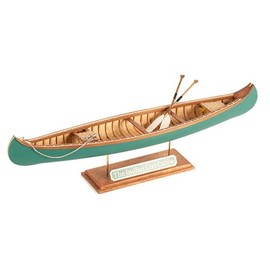 Artesanía Latina - Wooden Model Ship - American Canoe, The Indian Girl Canoe - Model 19000, Scale 1:16 - Models to Build - Beginner Level