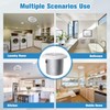 V2262-50 7 Inch Bathroom Exhaust Fan, 50 CFM Ceiling Exhaust