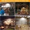 Solar Barn Lights Indoor Outdoor Shed Light Solar Powered with