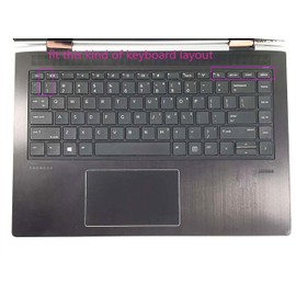 Silicone Keyboard Skin Compatible for 14" HP ProBook 440 445 G5 G6 G7, 14" HP ProBook 640 G4 G5, HP ProBook 430 G5 13.3", HP ProBook x360 440 G1 14" [Not for Probook 430/440/640 G1 G2 G3] -Pink Ombre