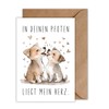 WBdesignz Love Card Partner Anniversary Card with Envelope - My
