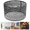 Lamp Shade Hollow Out Metal Lampshade E27 E14 Universal Use