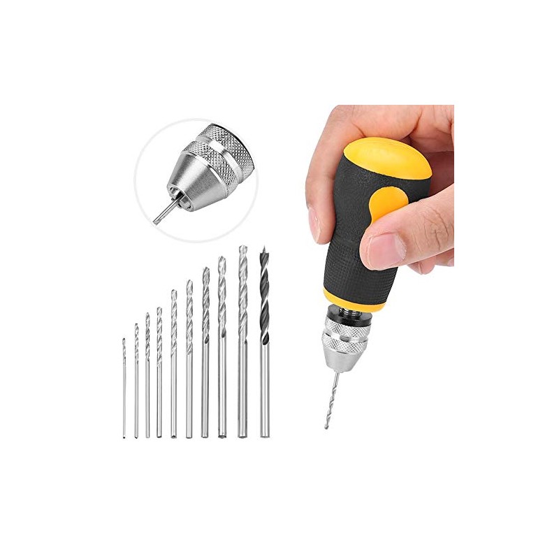Micro Mini Hand Drill Tool, Portable Tool Set Small Hand