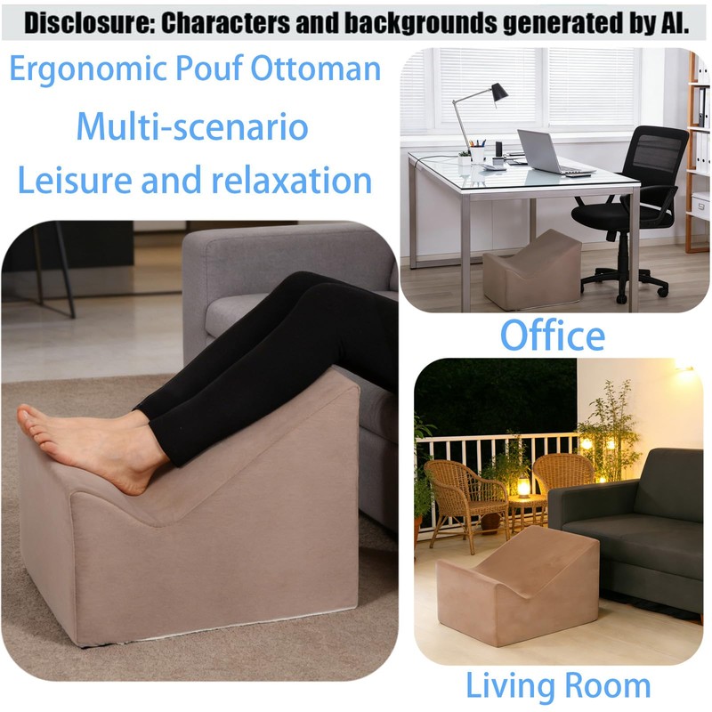 OpyTikar Version that Modern Pouf Ottoman,Relax Stool,Floor Poufs for Couch
