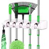 Broom Holder Wall Mount - Mop and Broom Hanger Holder