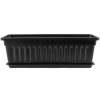 SINJEUN 6 Pack 17 Inch Rectangle Flower Window Box, Plastic