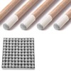 CENPEK 100Pcs 13mm Billiard Cue Tips, Soft Billiard Replacement Cue