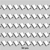 50 Pieces Silver Binder Clips, Reusable Clips, Paper Clam Clips