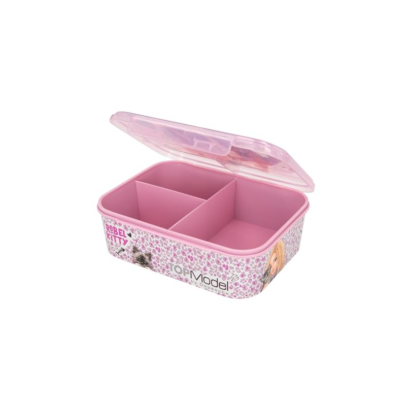 Depesche TOPModel Rebel Kitty 13257 Lunch Box in Purple with