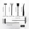 Zen Garden, Set of Zen Sand Rake Tools 12pcs Rake