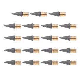 Operitacx Replacement Pen Tip, Erasable, Cute Mechanical Pencil, Not Refills, Eternal Pen Tips, Pen Nibs, Inkless Pen with Replaceable Head, Inkless Pencil Tip, Graphite, Pack of 19