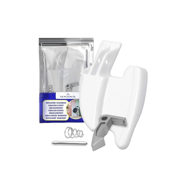 MONTERAL Washing Machine Door Handle Set with Original Code 49016396