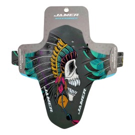 Lodera Delantera Para Bicicleta Mtb Salpicadera Universal Color Apache
