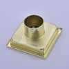 Square Shower Drain 4 inch, Nicmondo Floor Waste Drain Point